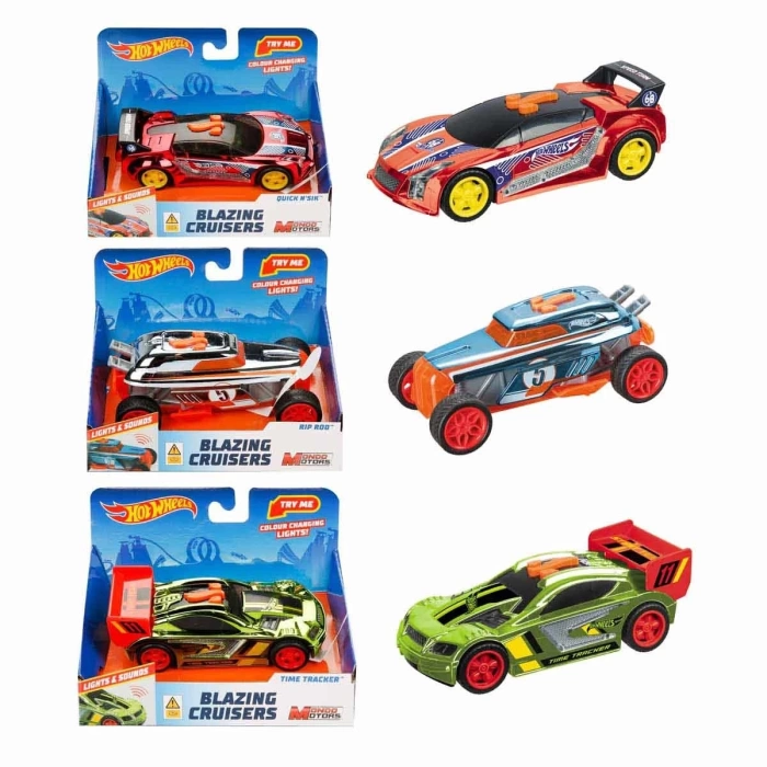 Hot Wheels Blazing Cruisers Sesli ve Işıklı 13 cm