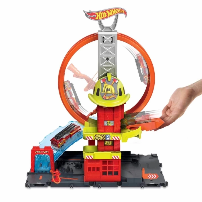 Hot Wheels Çember Pistli İftaiye İstasyonu HKX41