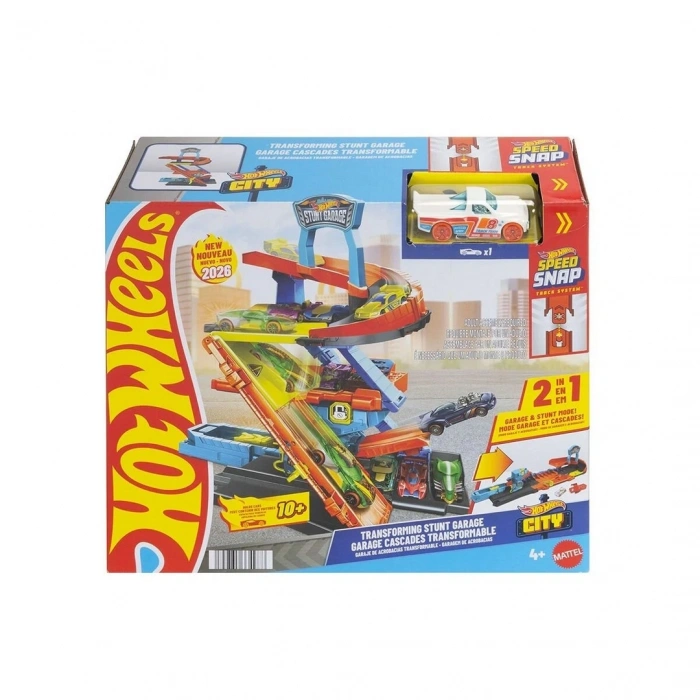 Hot Wheels City Akrobasi Garajı