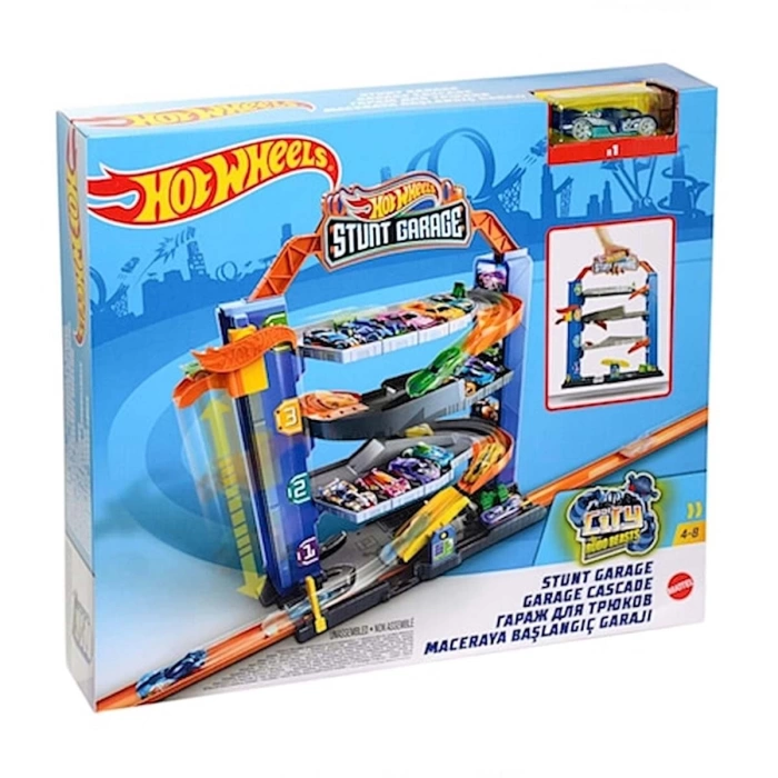 Hot Wheels Maceraya Başlangıç Garajı 4 Katlı GNL70