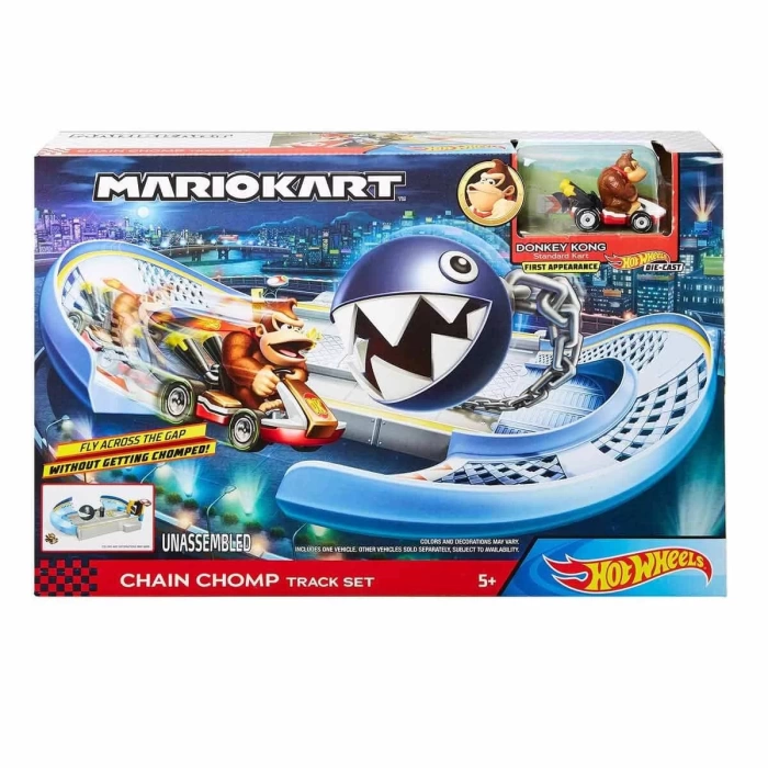 Hot Wheels Mario Kart Çılgın Yaratıklar Oyun Seti GCP26