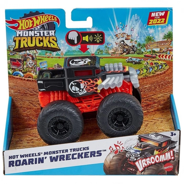 Hot Wheels Monster Trucks 1:43 Kükreyen Arabalar HDX60
