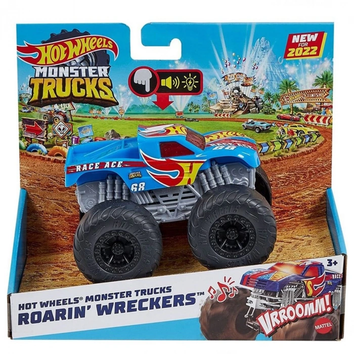 Hot Wheels Monster Trucks 1:43 Kükreyen Arabalar HDX60