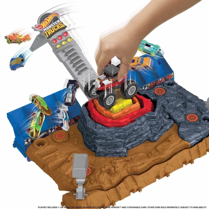 Hot Wheels Monster Trucks Muhteşem Çarpışma Arenası Oyun Seti HNB96