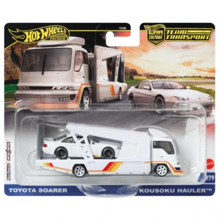 Hot Wheels Premium Car Culture Team Transport Toyota Soarer Kousuka Hauler