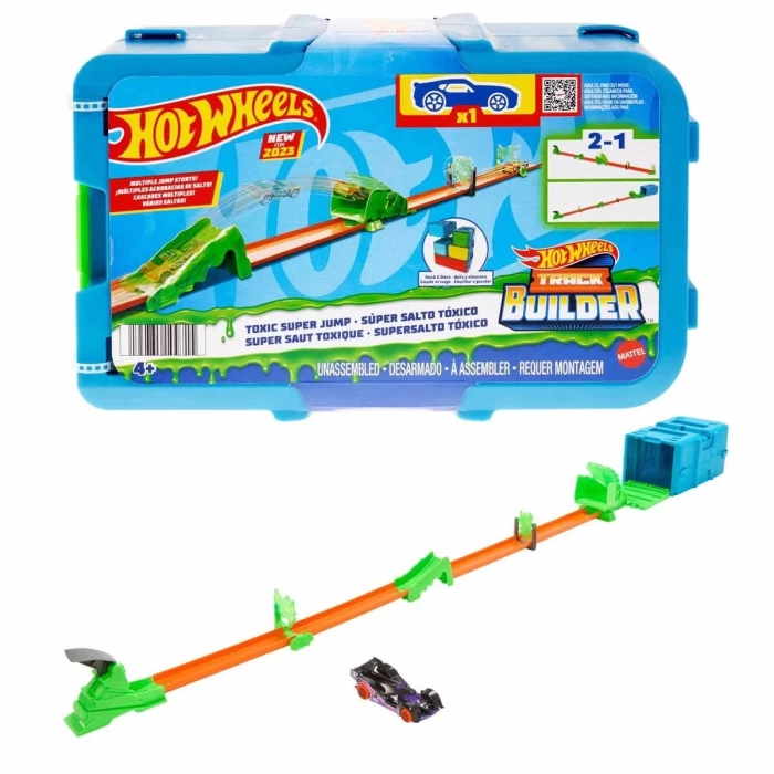 Hot Wheels Track Builder Heyecanlı Atlayış Akrobasi Seti HKX47