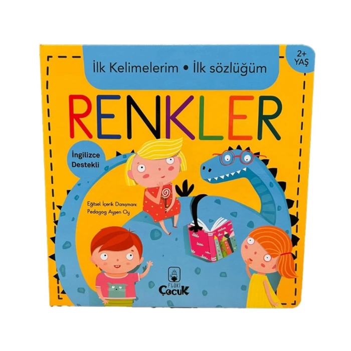 İlk Kelimelerim Renkler İngilizce Destekli