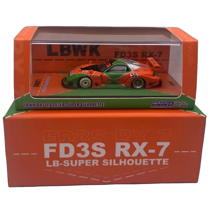 Inno 1/64 LBWK RX7 (FD3S) LB-SUPER Silhoutte