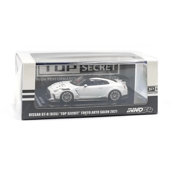 Inno 1/64 Nissan GT-R (R35) TOP SECRET Tokyo Auto Salon 2021