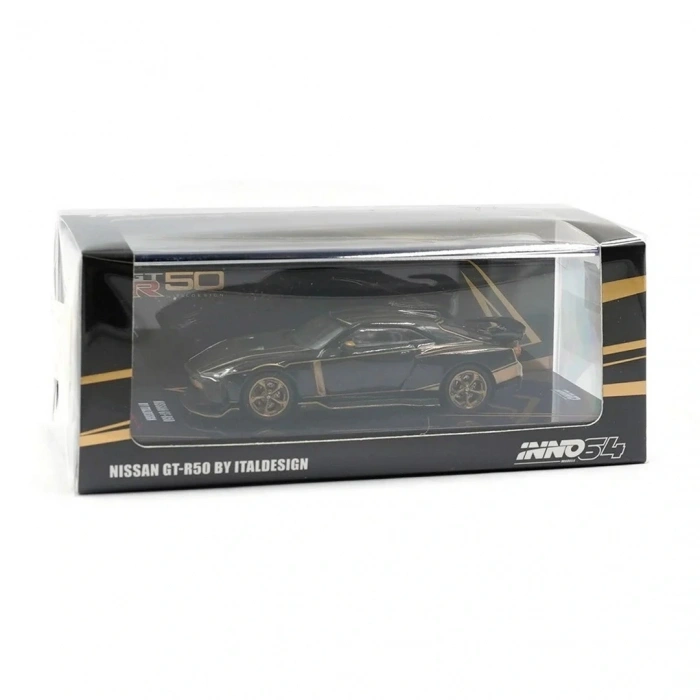 Inno 1/64 Nissan GT-R50 By ITALDESIGN Black