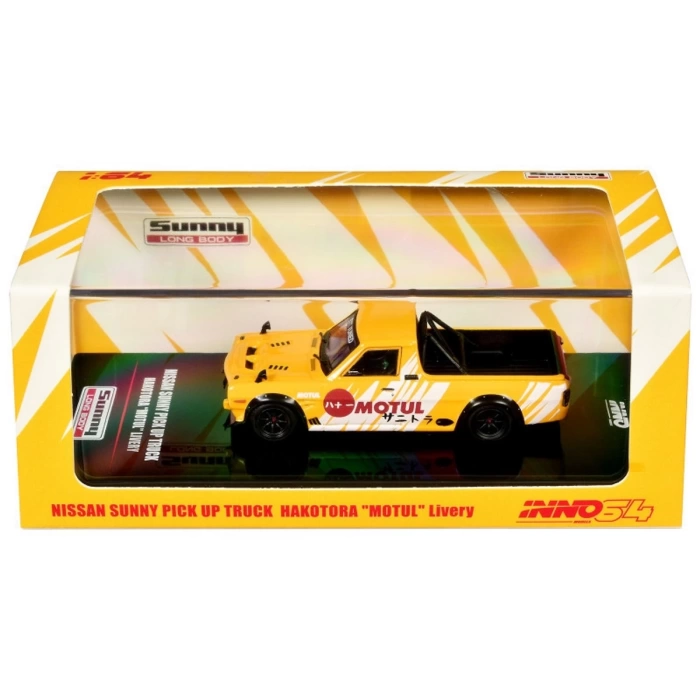 Inno 1/64 Nissan Hakotora Pick Up Truck Motul