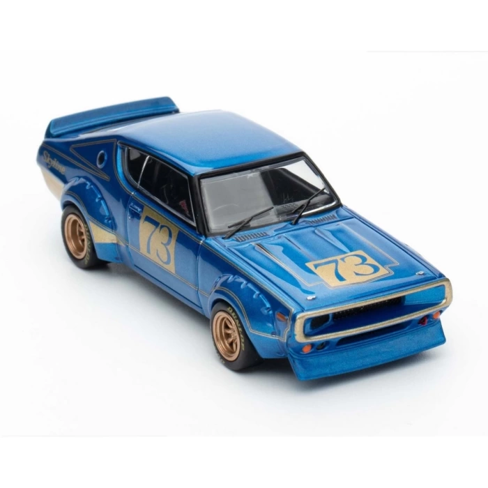 Inno 1/64 Nissan Skyline 2000 GT-R KPGC110 Racing Concept Blue