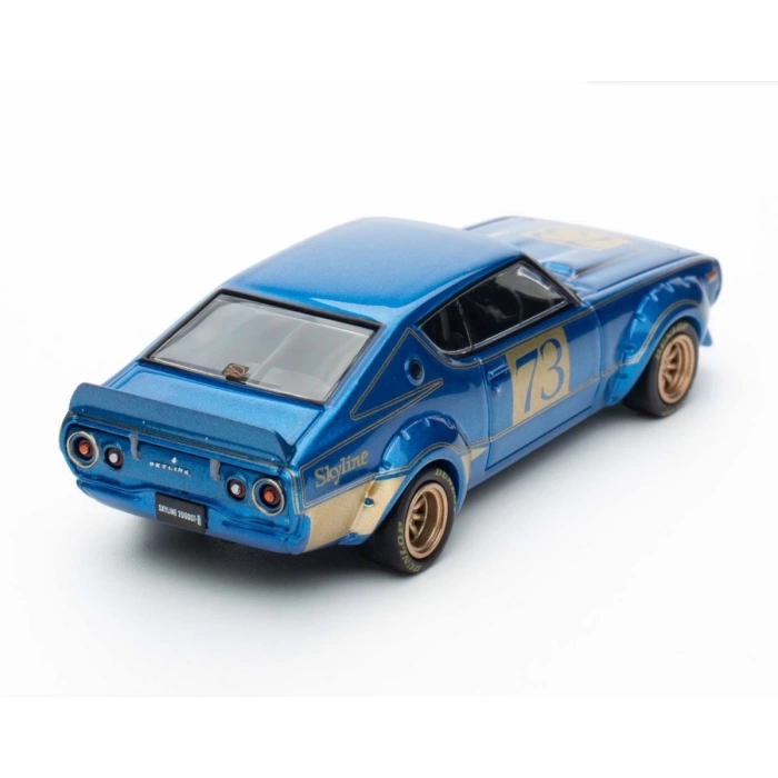 Inno 1/64 Nissan Skyline 2000 GT-R KPGC110 Racing Concept Blue