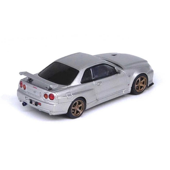 Inno 1/64 Nissan Skyline GT-R V-Spec Il Silver IN