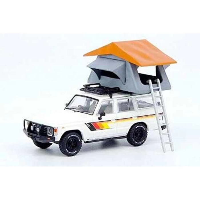 Inno 1:64 TOYOTA LAND CRUISER FJ60 Car Camping Diorama with Figures