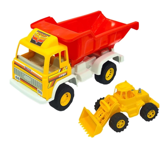 İnşaat Kamyonum ve Mini Buldozer