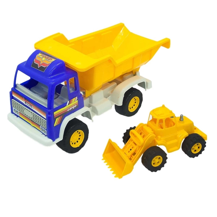 İnşaat Kamyonum ve Mini Buldozer