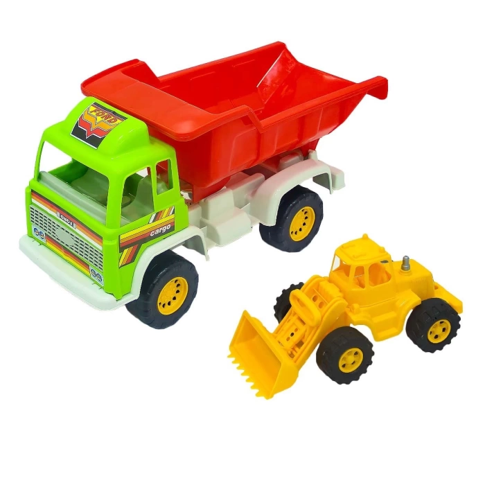 İnşaat Kamyonum ve Mini Buldozer