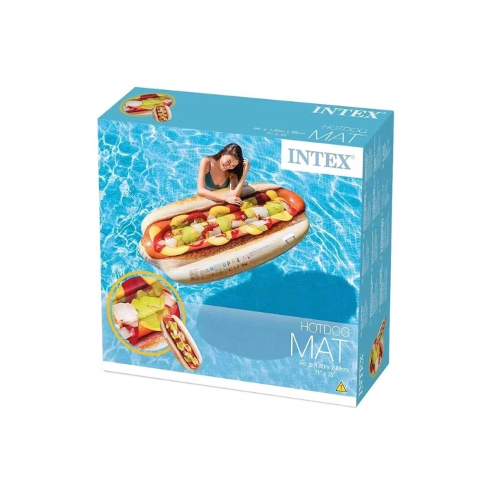 Intex Hot Dog Yatak 173 cm 58771