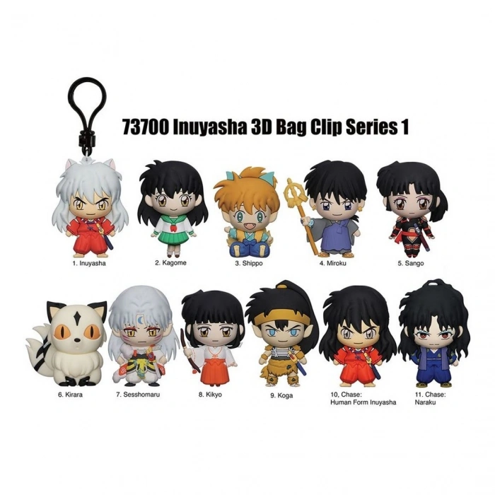 InuYasha Klipsli Figür Seri 1