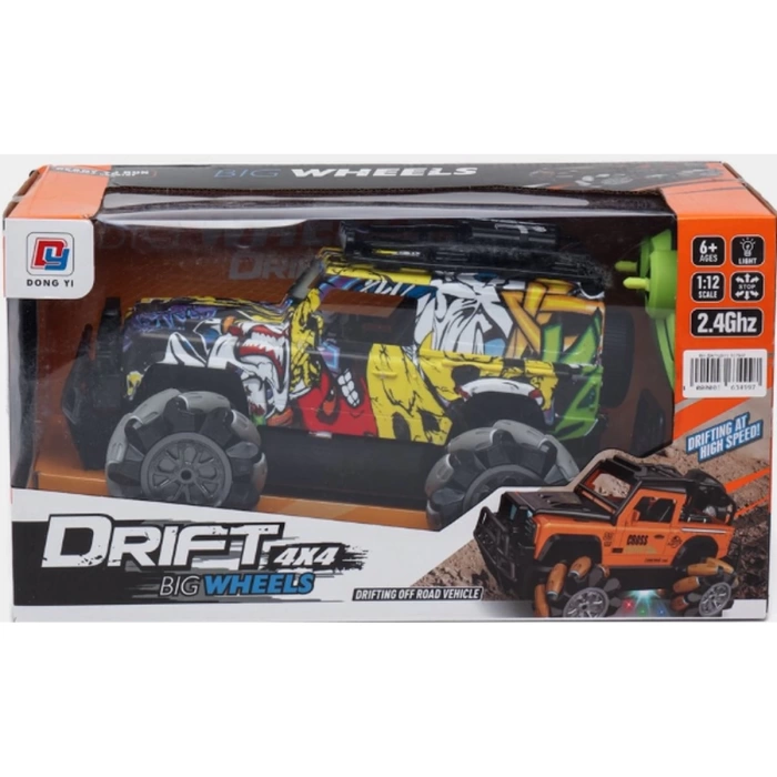 Işıklı Şarjlı Driftli Jeep