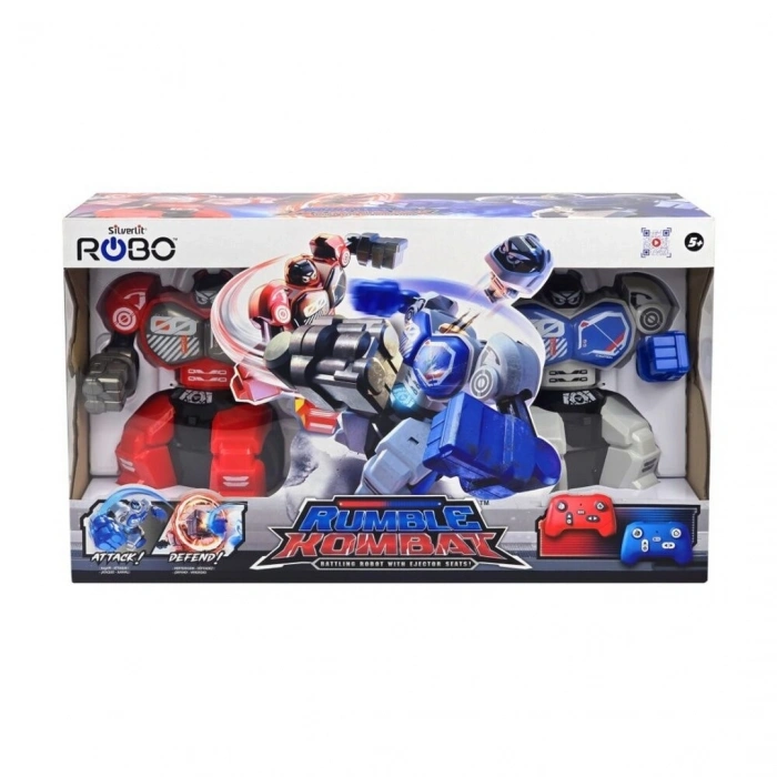 Işıklı ve Sesli Silverlit Rumble Kombat Savaş Robotları Oyuncak Seti