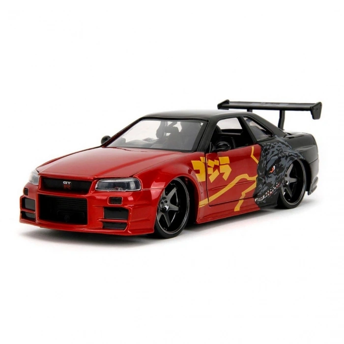Jada Godzilla Nissan GTR Model Araç