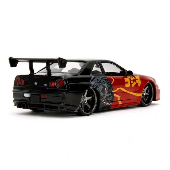 Jada Godzilla Nissan GTR Model Araç