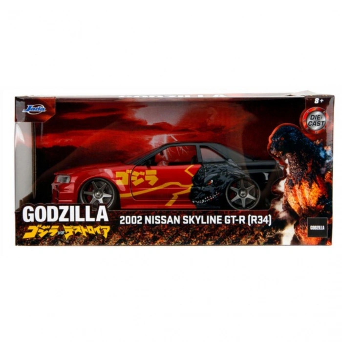 Jada Godzilla Nissan GTR Model Araç
