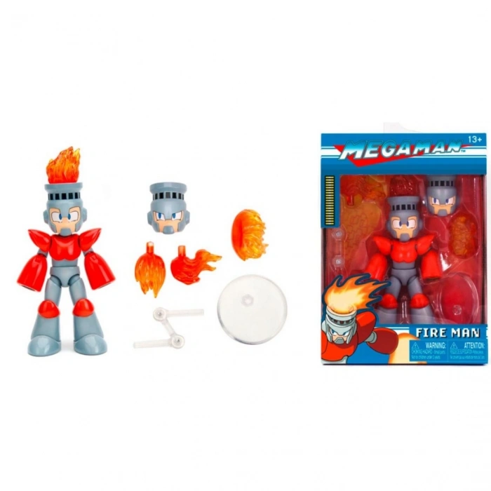 Jada Mega Man Fire Man Figürü