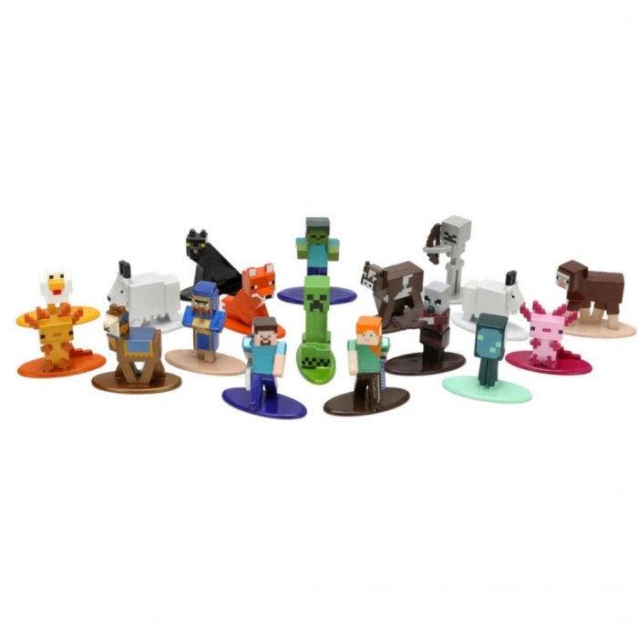 Jada Minecraft Çoklu Paket Nano Figürler Wave 8 Serisi