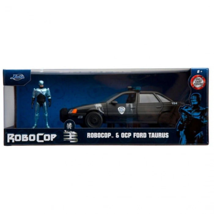 Jada RoboCop Figürü 1986 Ford Tarus Model Aracı