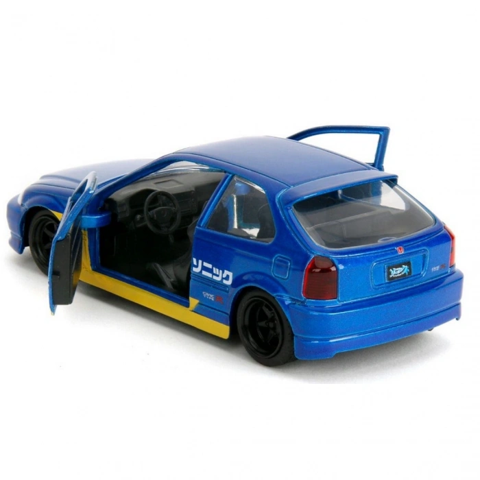 Jada Sonic the Hedhehog 1997 Honda Civic Type-R Model Araç