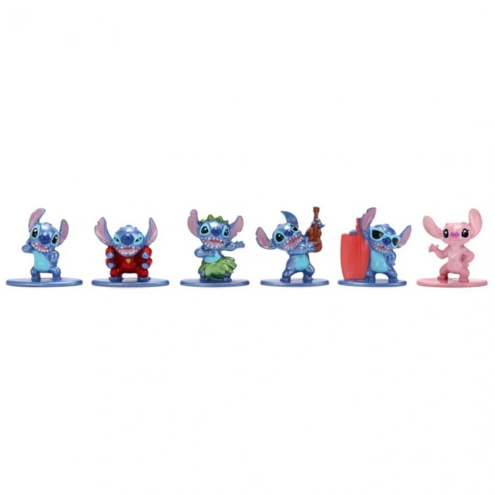 Jada Stitch Nano 6lı Diorama Figür Paketi