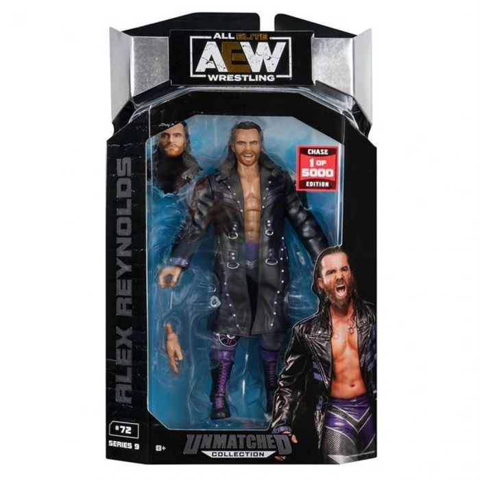 Jazwares AEW Karakterleri Model Aksiyon Figürler S9 Alex Reynolds