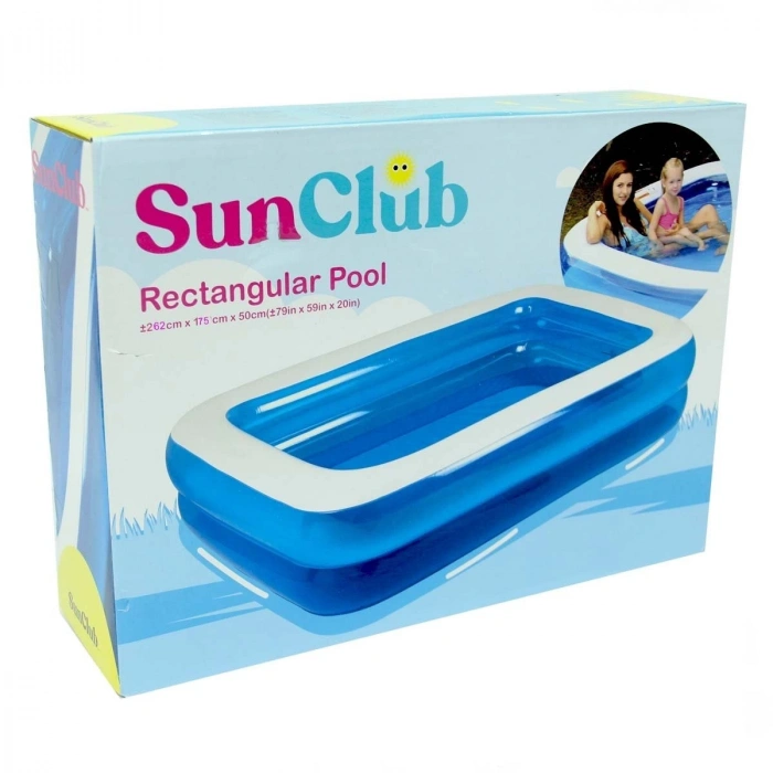 Jilong SunClub Mavi Dikdörtgen Havuz 10291