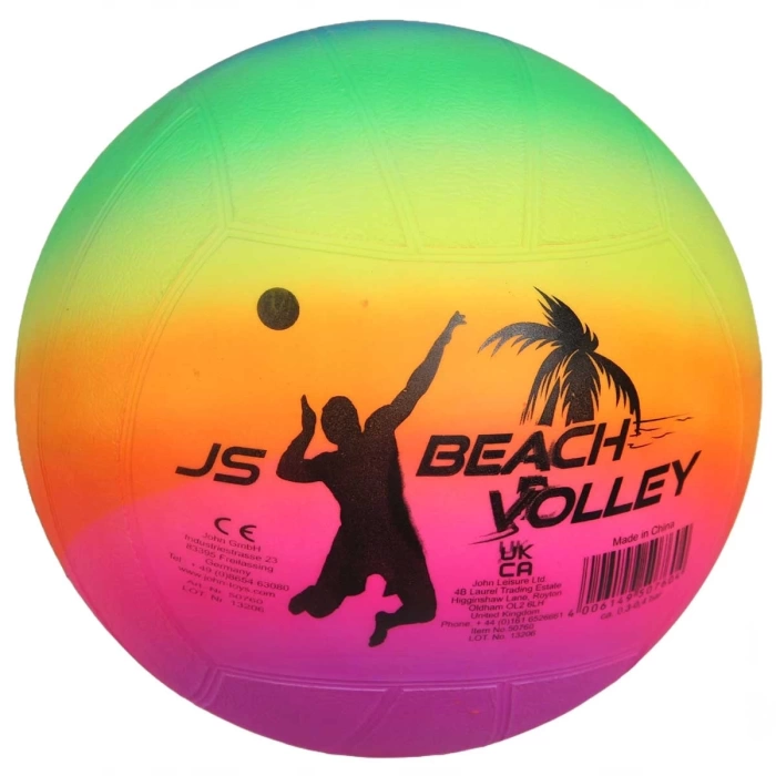 JS Beach Volley Gökkuşağı PVC Top 20 cm