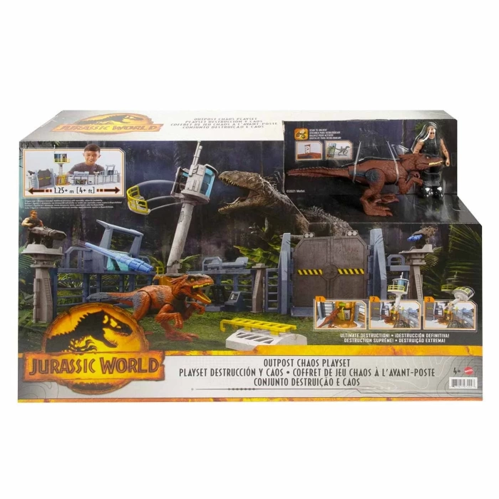 Jurassic World Outpost Kaos Oyun Seti GYH43