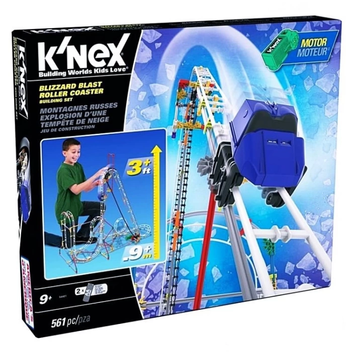 KNex Blizzard Blast Motorlu Hız Treni - 54401