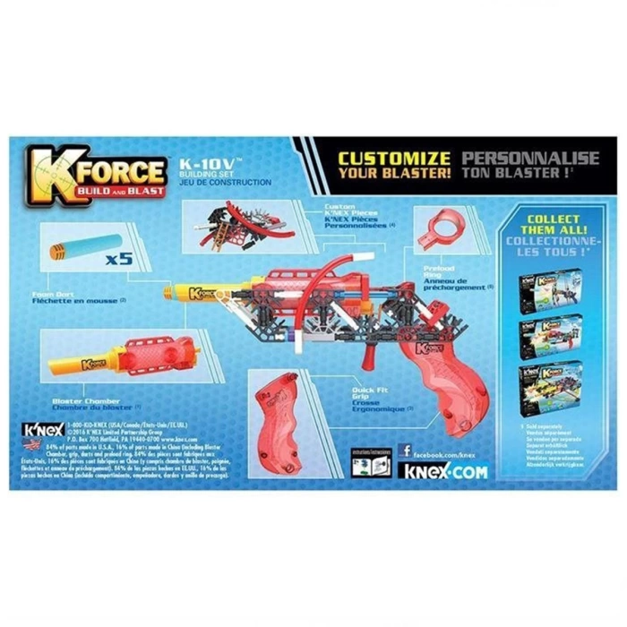 KNex K Force K-10V Building Set 47008