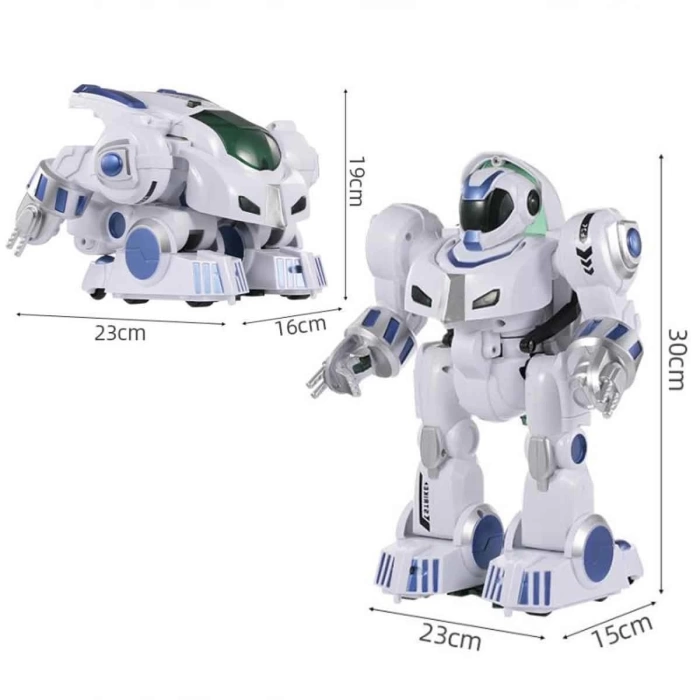 K4 Dönüşebilen Uzaktan Kumandalı Akıllı Robot