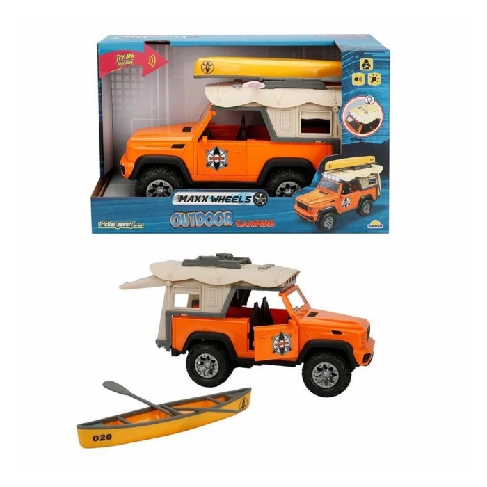 Kamp Aracı Sesli ve Işıklı 25 cm