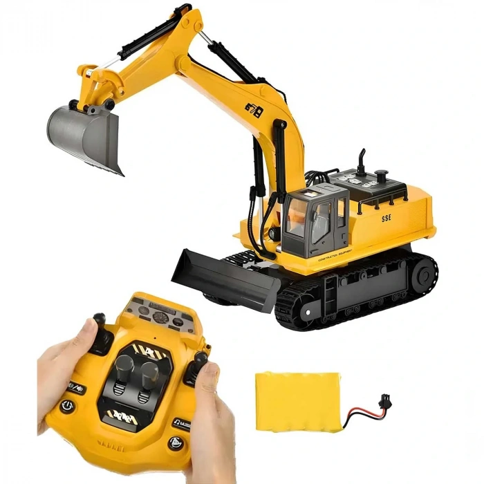 678 Konsol Kumandalı 15 Kanal Şarjlı Kepçe