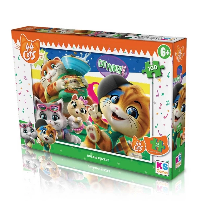 KS Games 44 Cats 100 Parça Puzzle