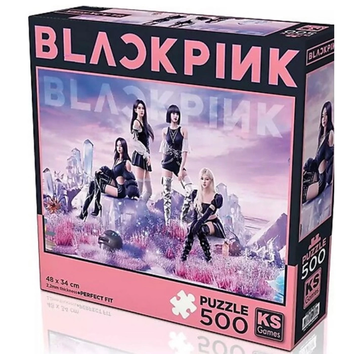 KS Games Black Pink Puzzle 500 Parça 20069