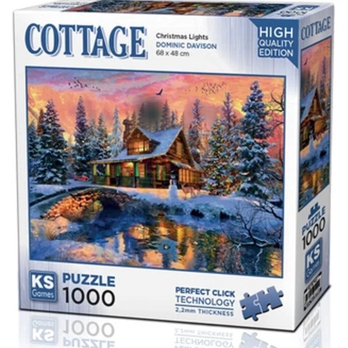 KS Games Christmas Lights Puzzle 1000 Parça 20720