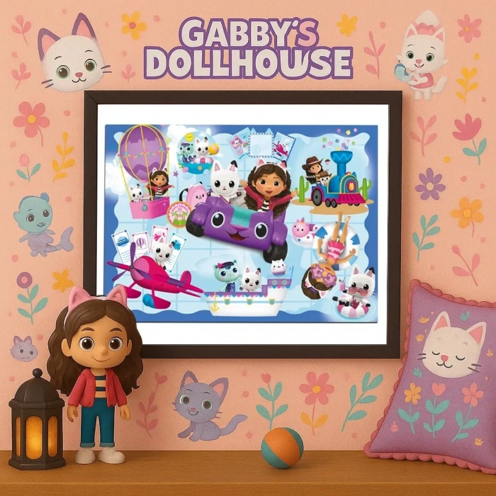 KS Games Gabbys Dollhouse Puzzle 100 Parça