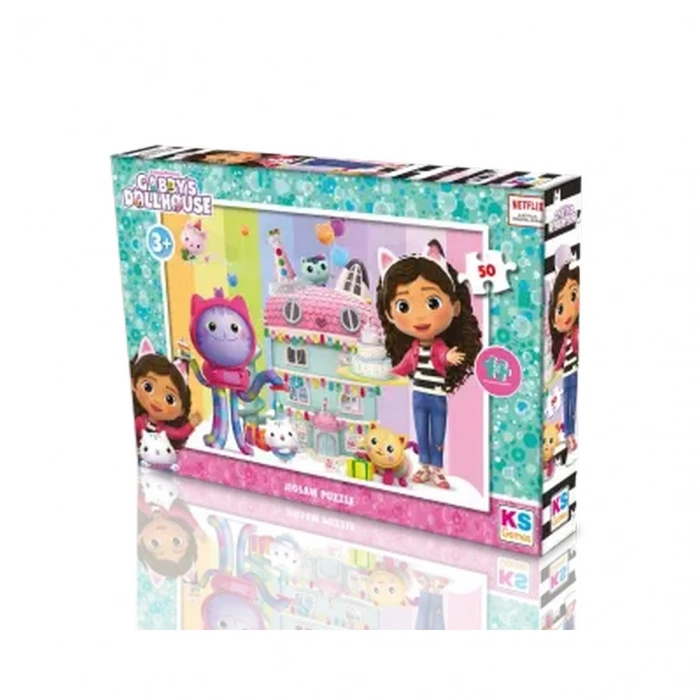 Ks Games Gabbys Dollhouse Puzzle 50 Parça