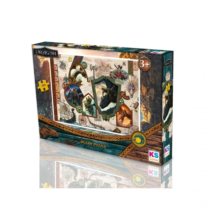 Ks Games How to Train Your Dragon Puzzle 200 Parça