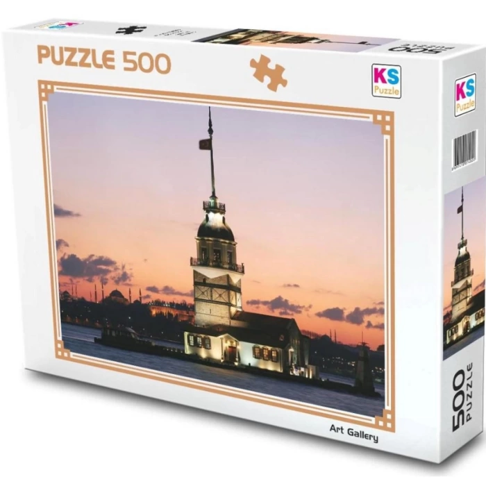 KS Games Kız Kulesi Gün İstanbul Puzzle 500 Parça 20059